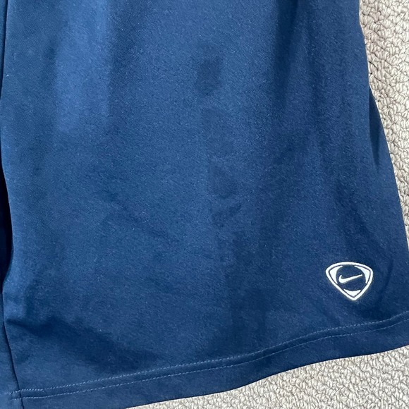 Nike Shorts Mens XL Blue Red Drawstring Pull On Athleisure Swoosh Activewear‎ - Picture 4 of 10